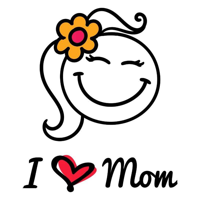 Ich Liebe Mama Herz Mutter Mutter Muttertag Spruch