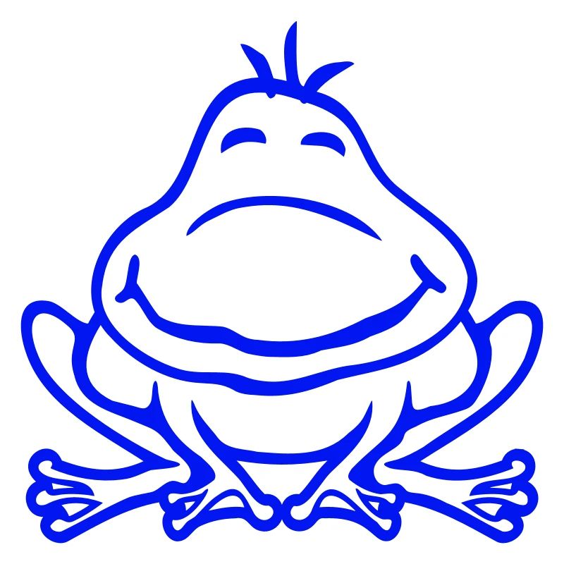 Frog Toad Smiles Funny Comic Happy Cute