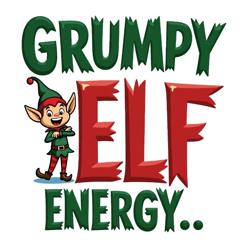 Grumpy Elf Energy Grumpy Imp