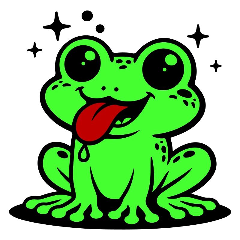 Toad Comic Frog