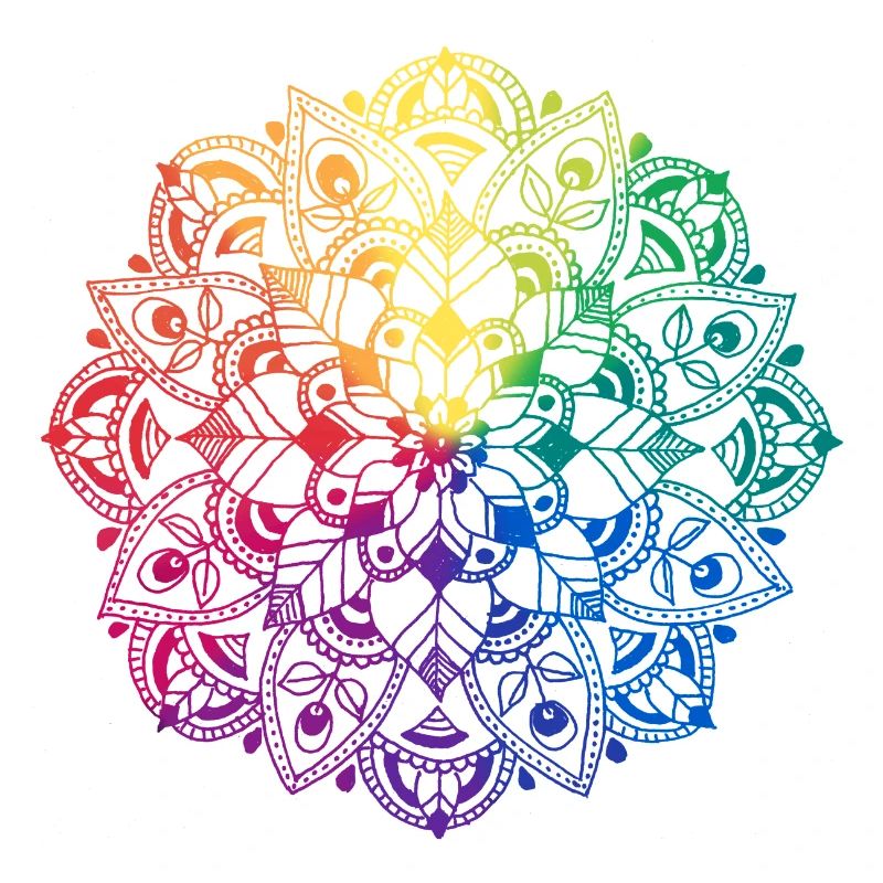 Mandala de fleurs