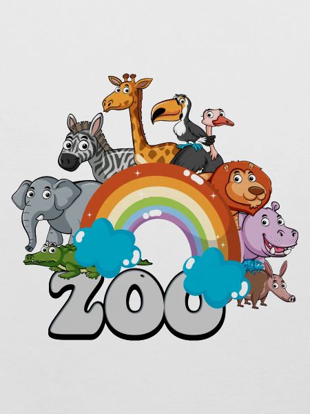 Regenbogen-Zoo-Parade