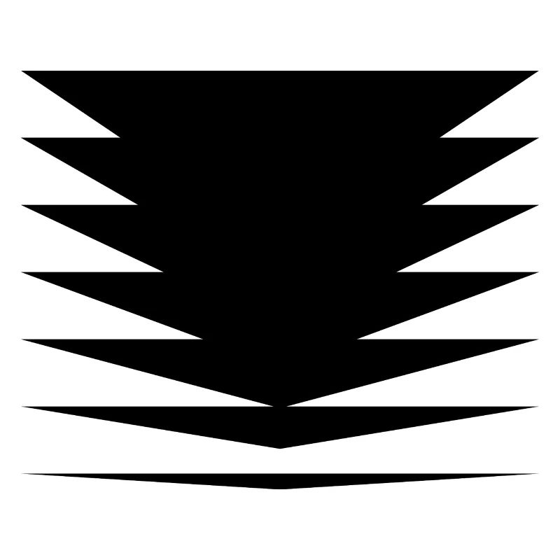 Black triangles design