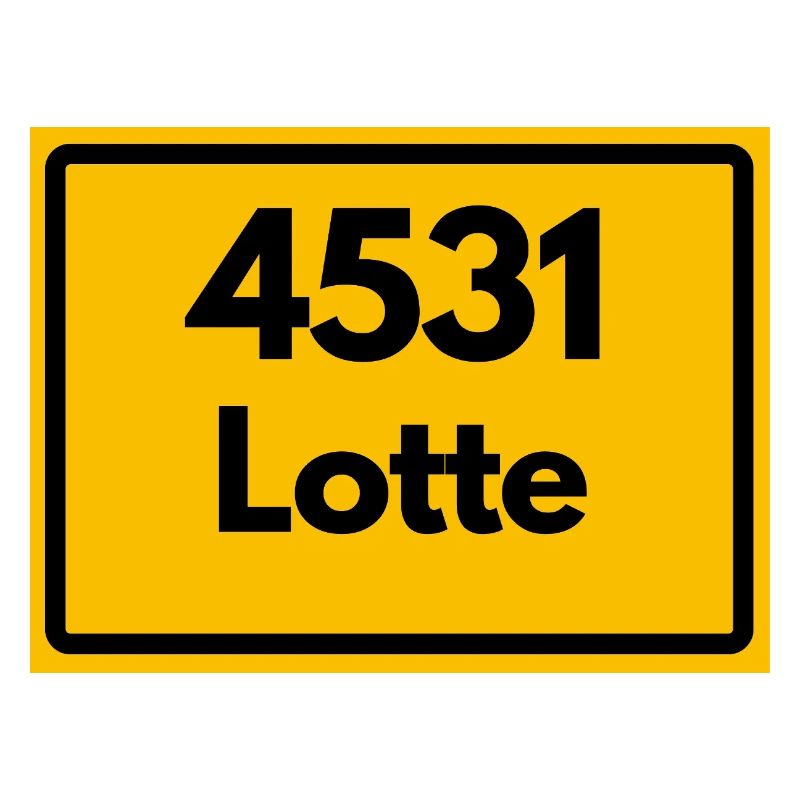 ANCIEN CODE POSTAL RETRO 4531 LOTTE HEIMATSTOLZ