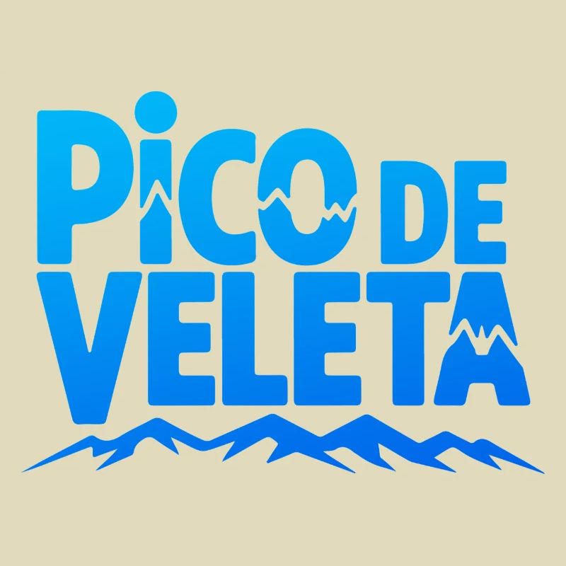 Pico de Veleta Pic Moderne Graphique