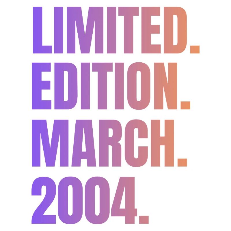 Édition Limitée Mars 2004