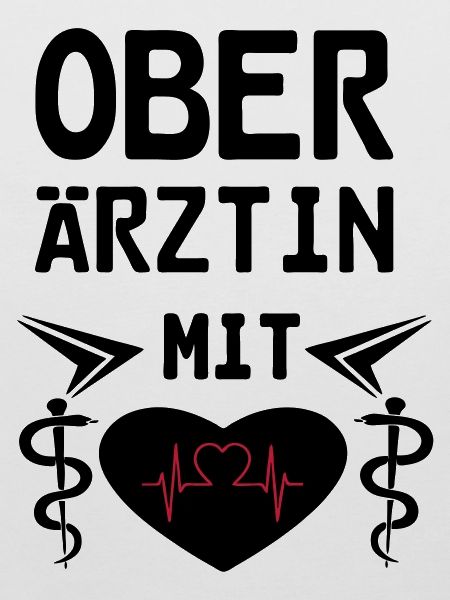Oberärztin mit Herz Geschenk