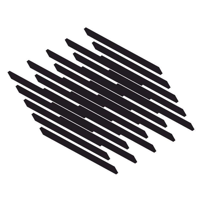 Diagonal Scribble Monochrome Pattern