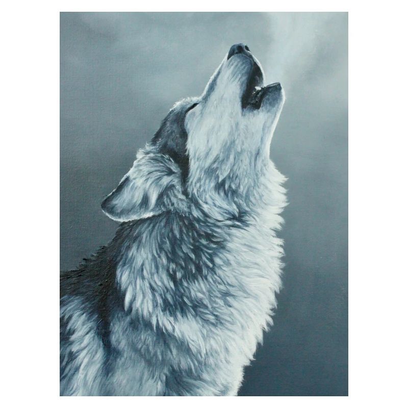 Grauer Wolf