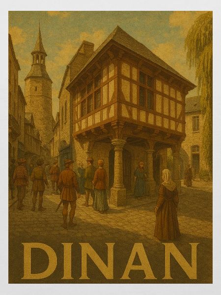 Mittelalterliches Stadtleben in Dinan