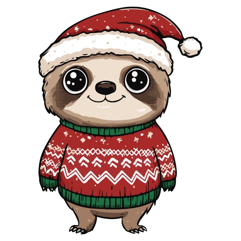 Sloth Christmas