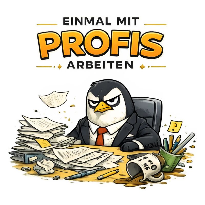 Einmal Mit Profis Arbeiten Gestern Sprüche Beruf