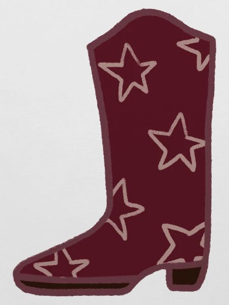 Sternen-Western-Stiefel
