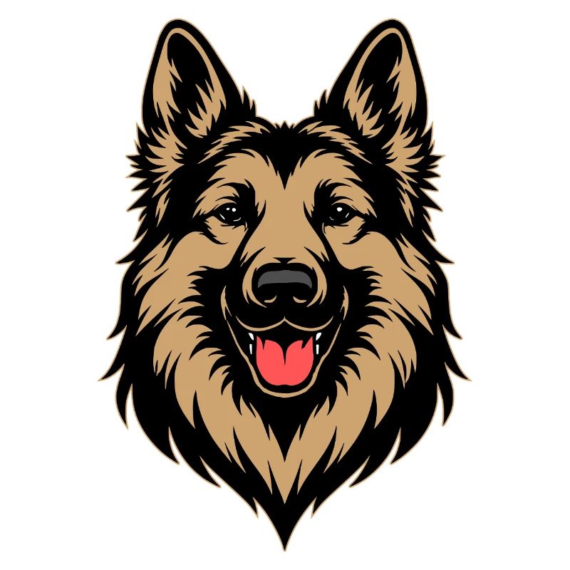 Deutscher Schäferhund Design