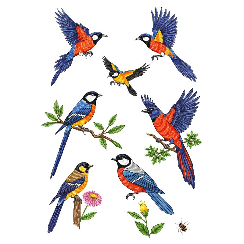 Lebendiger Eisvogelflug