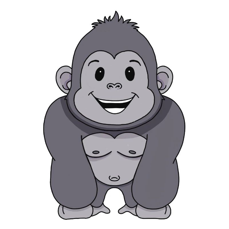 Gorilla Affe