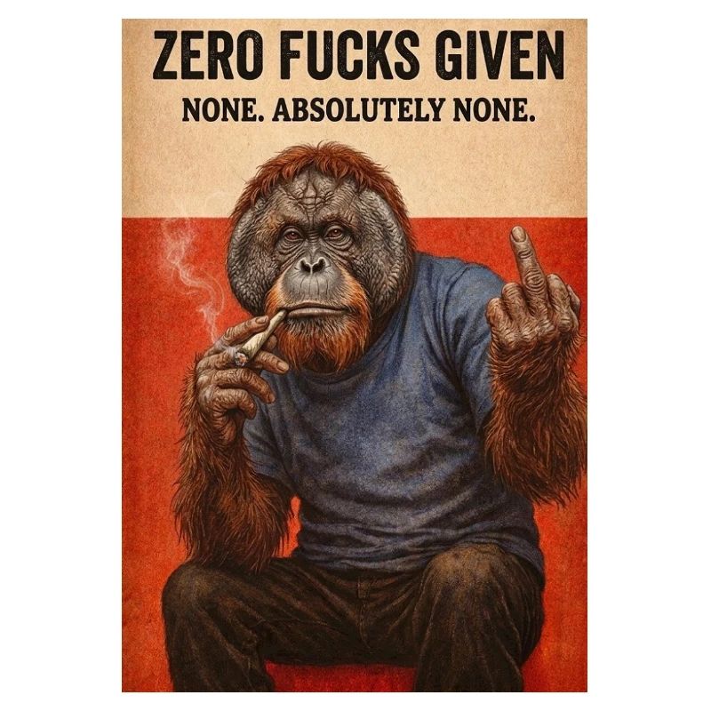 Zéro Fuck Given Ape
