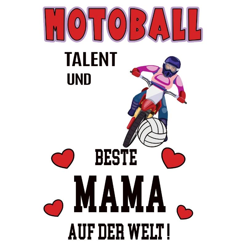 Motoball Beste Mama Mutter Muttertag Geburtstag
