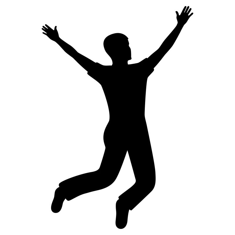 Freudensprung machen