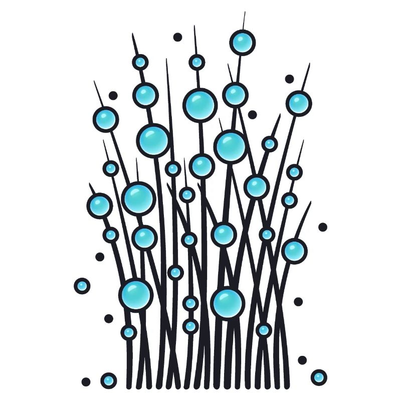 Luminous bale structure