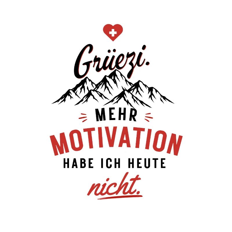 Motivation nicht – Herzrot Script