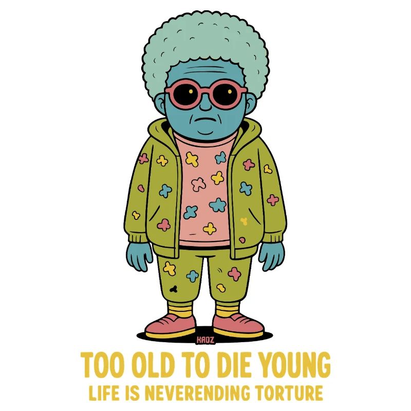 Patchwork de sweat à capuche afro-punk bleu