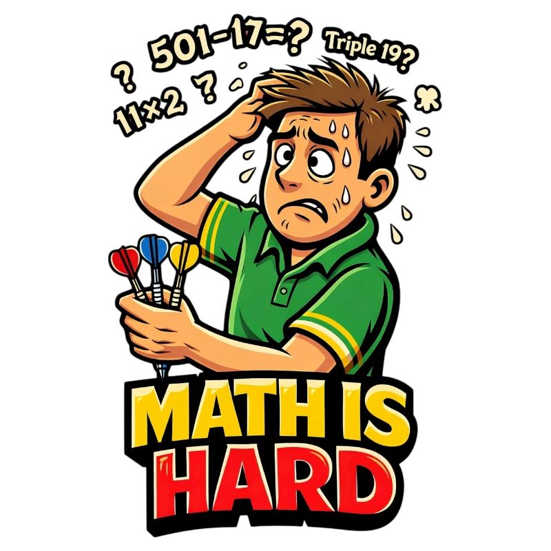 Les maths, c’est des fléchettes difficiles
