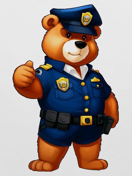 Bären Polizei