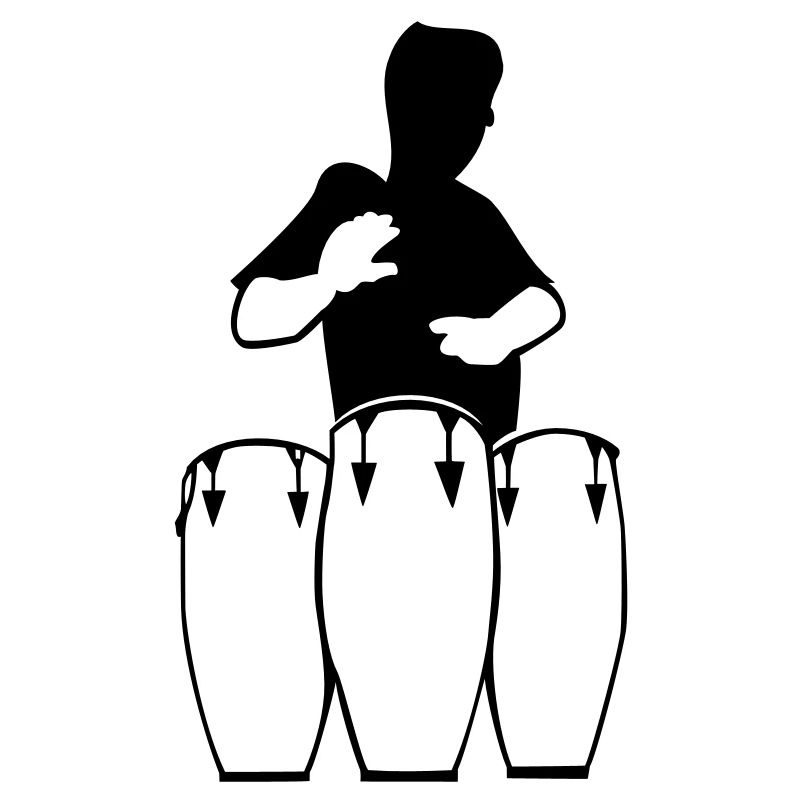drummers, conga player