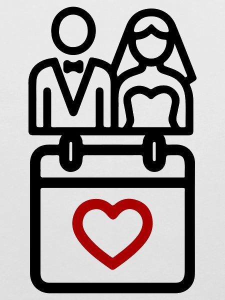 Brautpaar Ehepaar Hochzeit