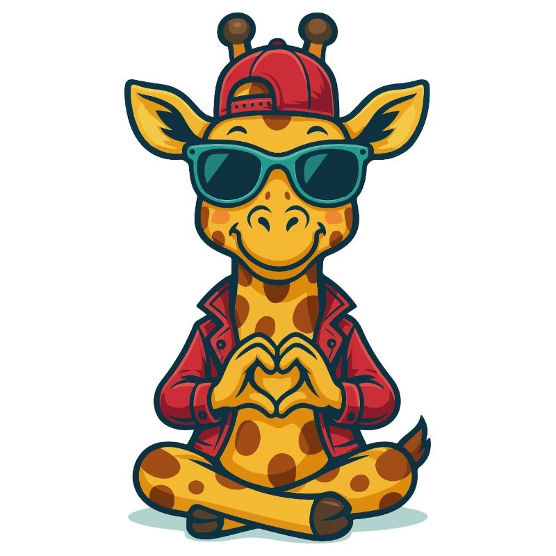Girafe amoureuse