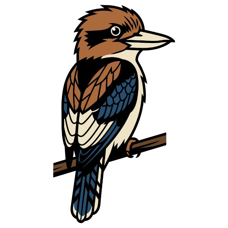 Kookaburra-Vogel