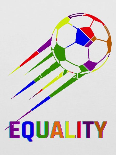 Fußball Regenbogen WM Equality