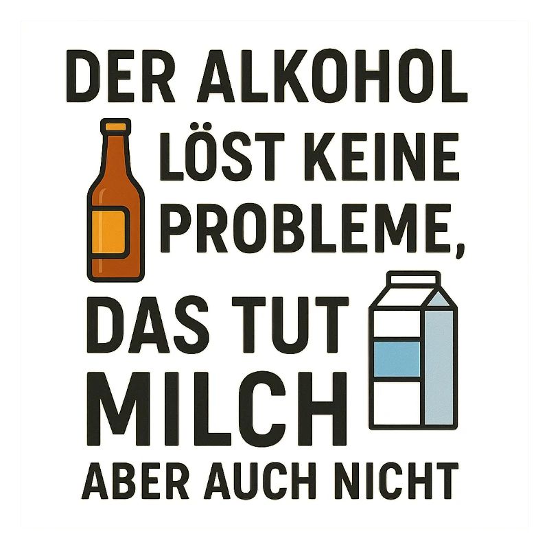 Alcohol does not solve any problems
