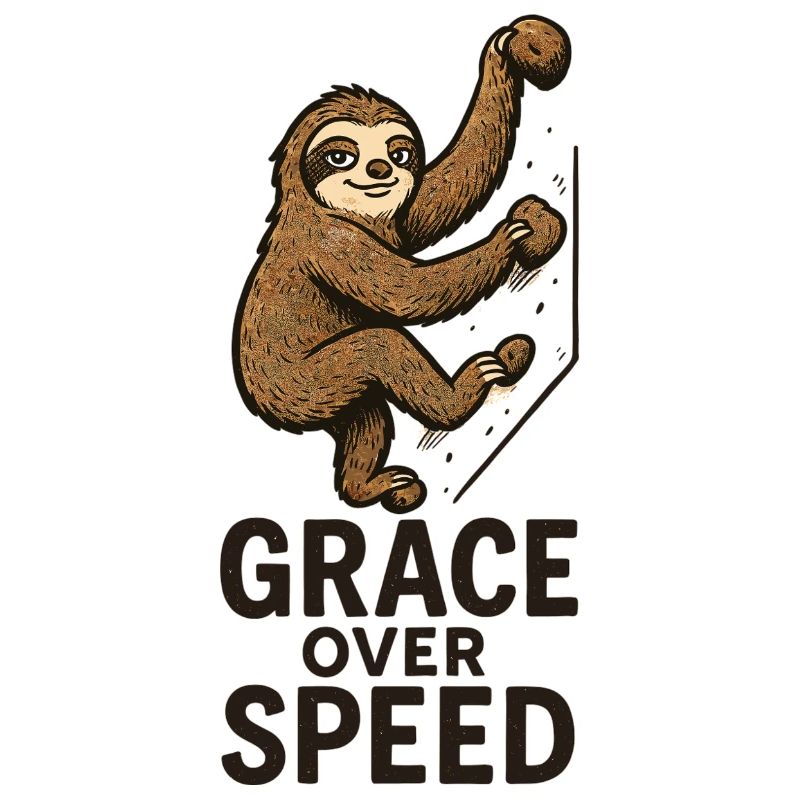 Bouldering Motivation – Grace Over Speed Gift
