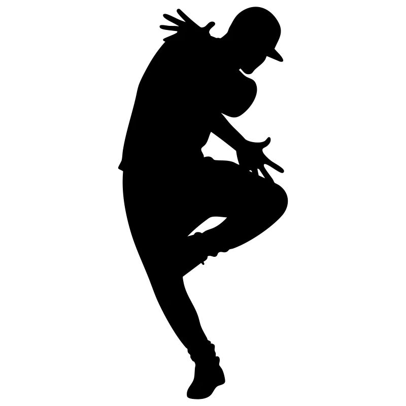 B-Boy Silhouette – Breakdance Flow