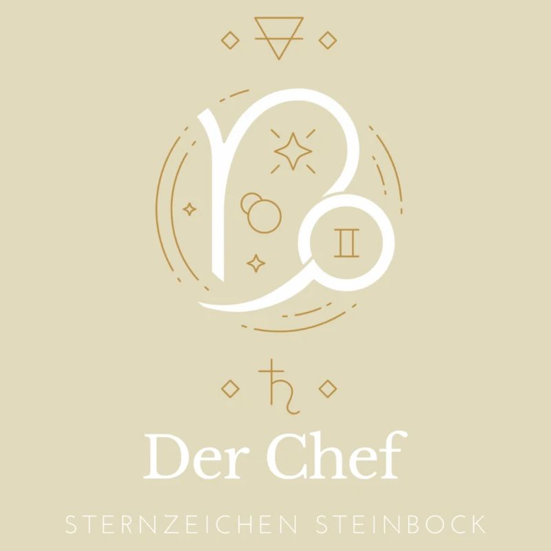 Der Chef - Sternzeichen Steinbock