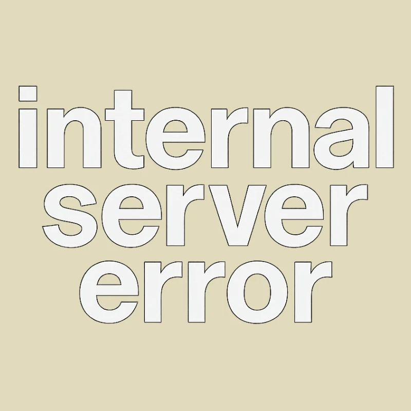 internal server error