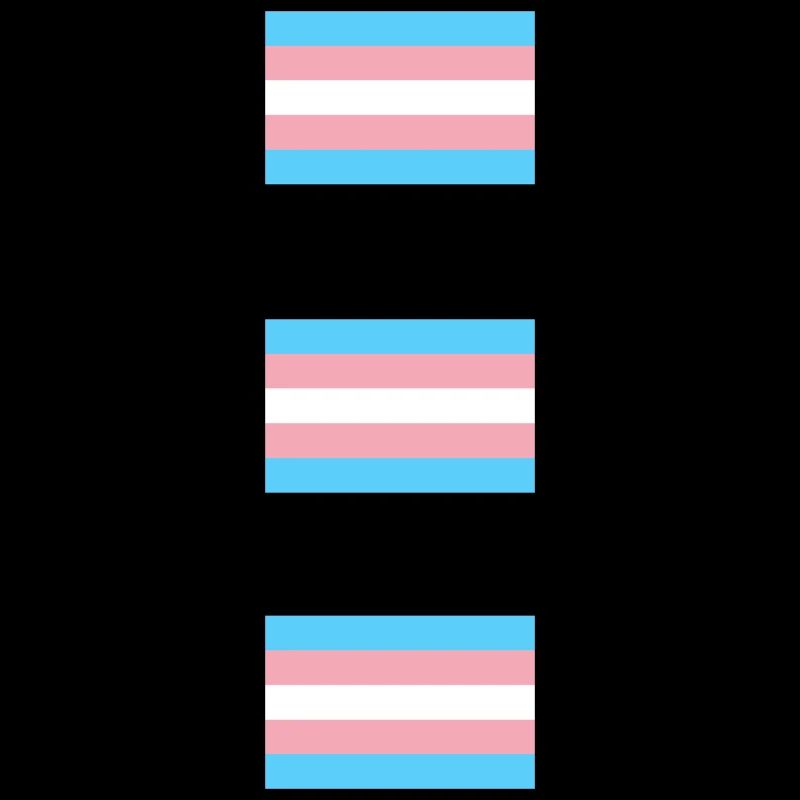 Trans Pride-Flaggen