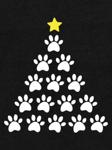 Weihnachtsbaum Pfote
