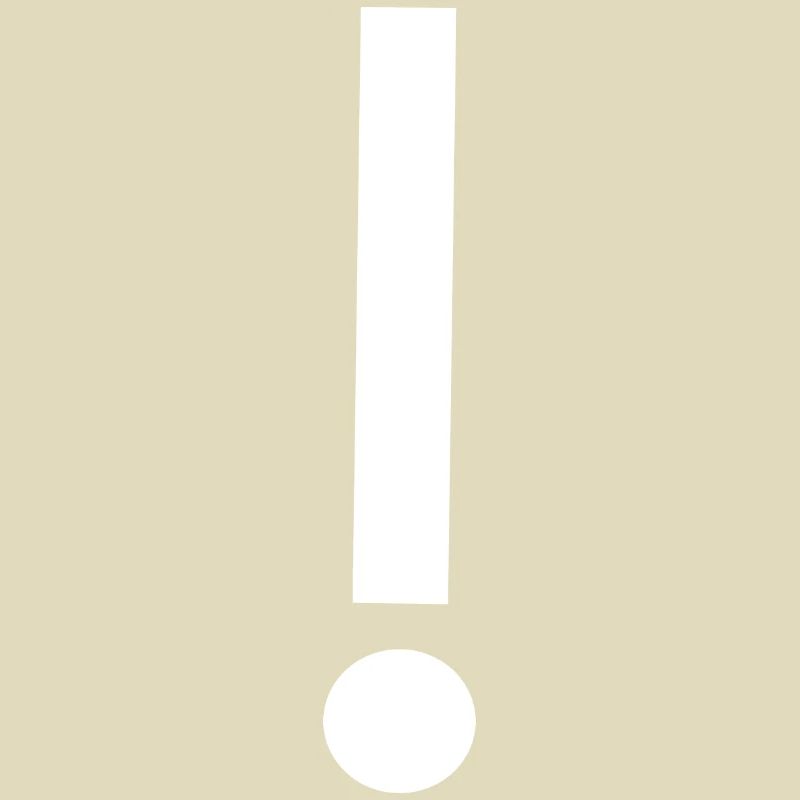 Exclamation Mark Template Design Pattern