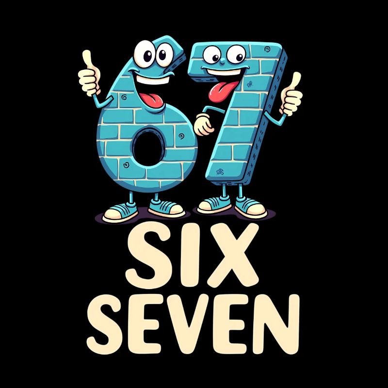 US Flag 67 Memes Six Seven
