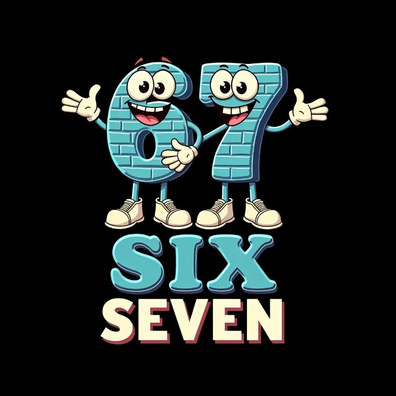 US Flag 67 Memes Six Seven