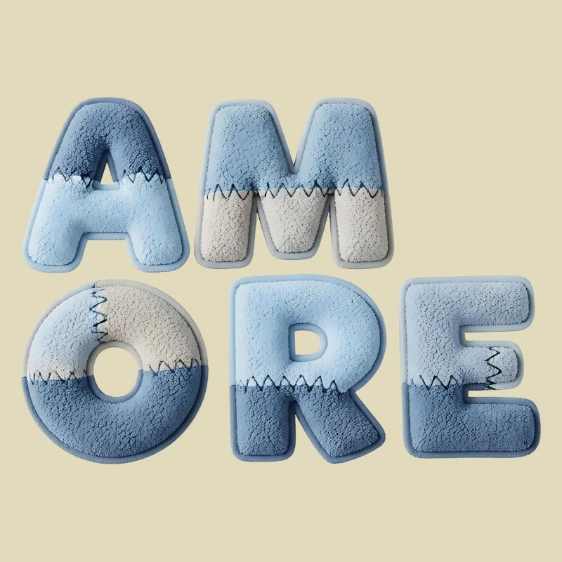 Patchwork Amore romantic gift for partner