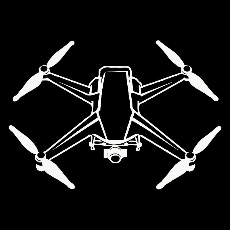 Icône simple de drone