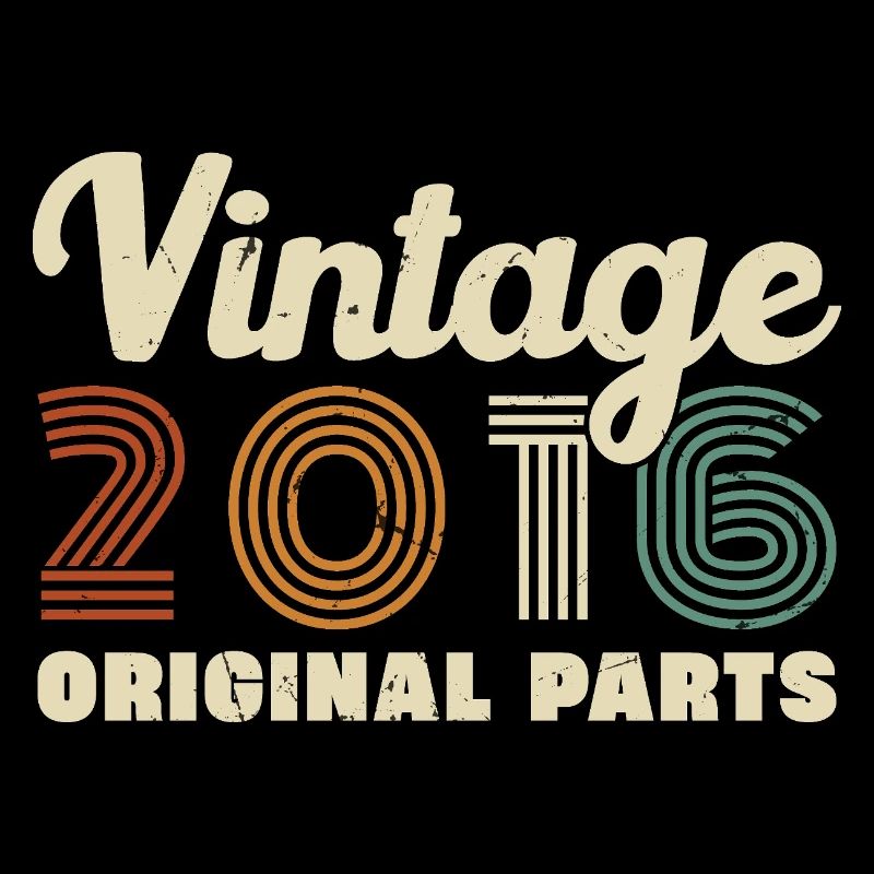 2016 Vintage Retro Geburtstagsgeschenk