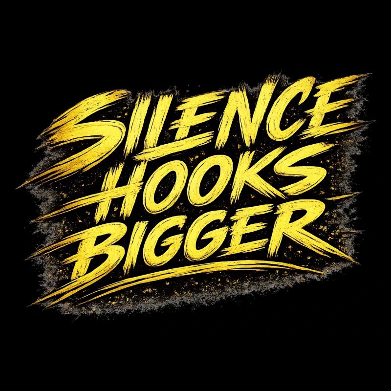 Silence Hooks Design de pêche à la carpe plus grande