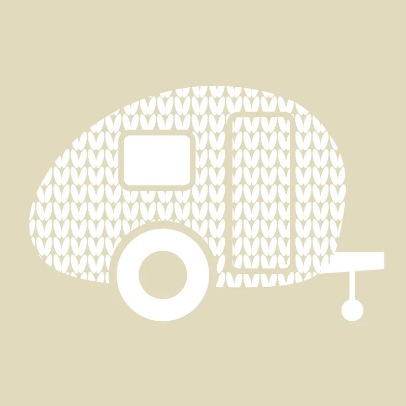 Caravan Camping Knitting Pattern Winter Caravan