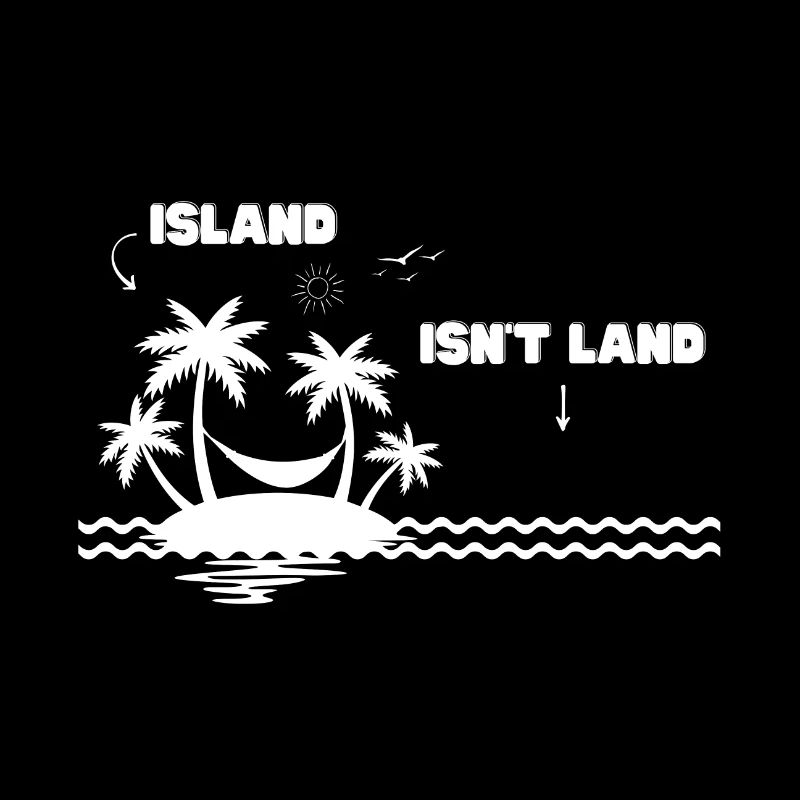 L’Islande n’est pas une terre, l’eau n’est pas une île, drôle.