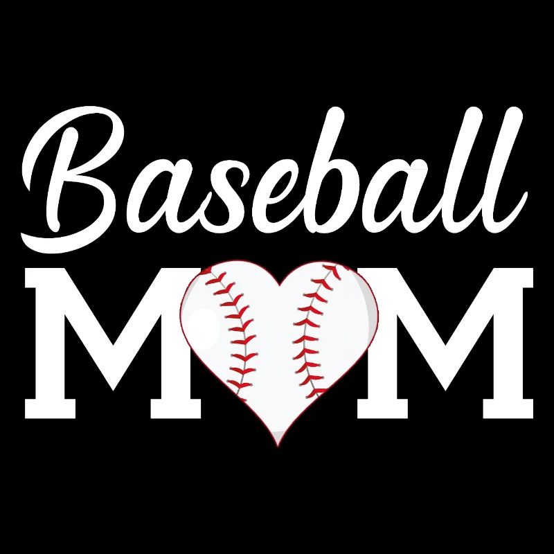 Baseball-Mama-Spieltags-Shirt Muttertagsgeschenk
